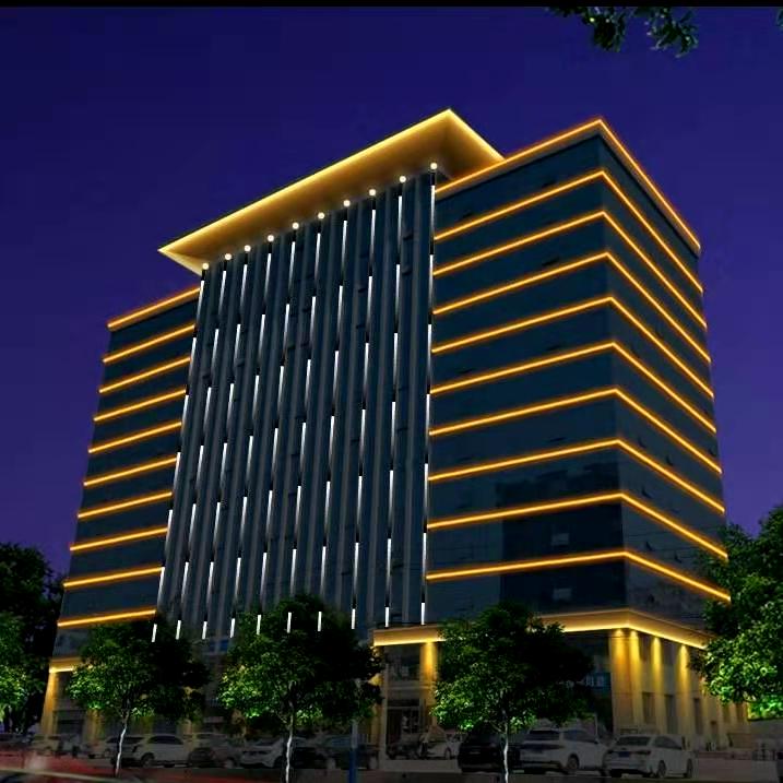 高新區大學生創業園樓體亮化